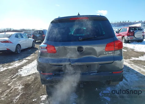 2014 Volkswagen Tiguan Se z USA, uszkodzony, nr VIN WVGBV3AX4EW604254